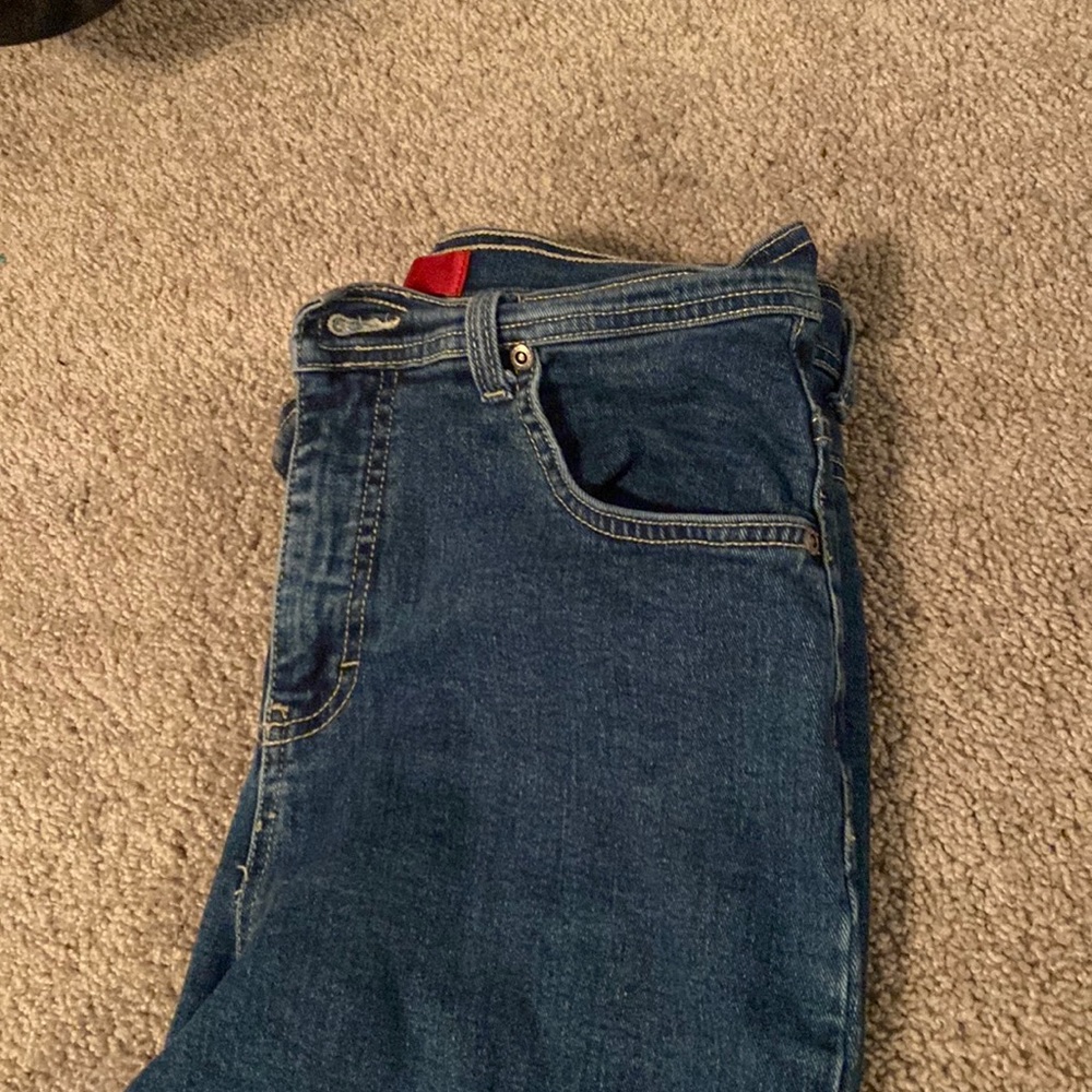 Mom jeans dark wash thrifted
